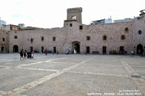 23 SANTA POLA CHATEAU FORT ET PLACE GLORIETA (72)